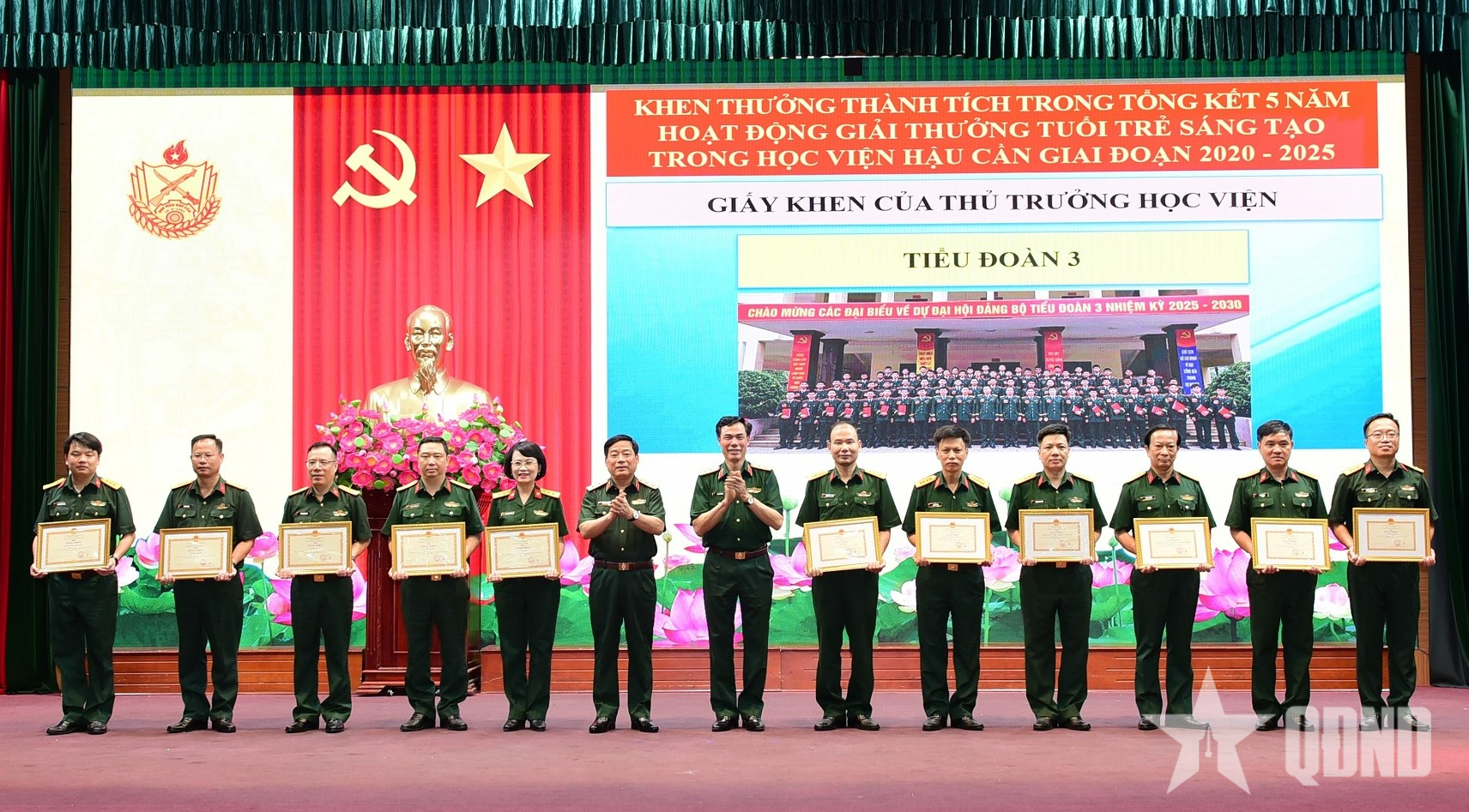 Tuổi trẻ Học viện Hậu cần xung kích trong nghiên cứu khoa học và sáng tạo